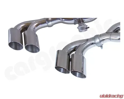 Cargraphic Tailpipe Set with Flaps Ferrari 430 04-09 - CARFE430ER