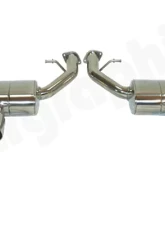 Cargraphic Super Sport Sound Muffler with Integrated Flaps Ferrari 612 Scaglietti 04-12                                     - CARFE612FLAP - Image 2