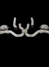 Cargraphic Performance Active Sound System with Rear Silencer Replacement Pipe and 4 x 100mm Tailpipes Porsche Cayenne 958.2 Diesel 3.0L V6 11-17                                     - CARP58DETERSMFL - Image 5
