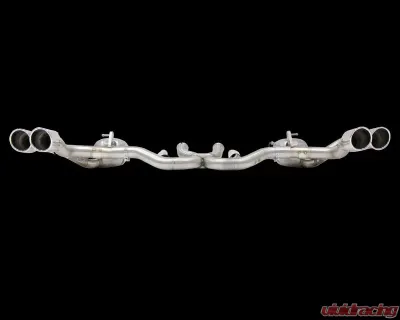 Cargraphic Performance Active Sound System with Rear Silencer Replacement Pipe and 4 x 100mm Tailpipes Porsche Cayenne 958.2 Diesel 3.0L V6 11-17 - CARP58DETERSMFL
