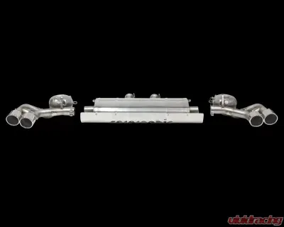 Cargraphic Performance Active Sound System with Rear Sport Silencer Porsche Cayenne 958.2 Diesel 3.0L V6 11-17 - CARP58DETSMFL