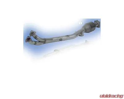 Cargraphic Downpipe with Catalytic Converter Porsche 968 92-95 - CARP68NGT1