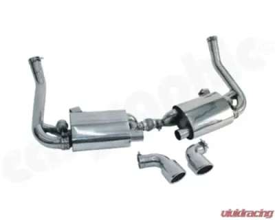 Cargraphic Silencer Set Cup Version Porsche Boxster 05-08 - CARP87ETCUP