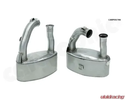 Cargraphic Silencer Set Super Sound Porsche 993 93-98 - CARP93ETSS