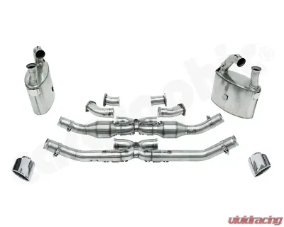 Cargraphic Exhaust System Bischoff Application Porsche 993 93-98 - CARP93NGTKATXERBKIT