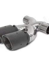 Cargraphic Sport Double-end Tailpipe 89mm | 35" inch X-pipe Porsche 981 Boxster |  S | GTS | Spyder /Cayman |  S | GTS | GT4 2013-2017                                     - PERP81ER35RXKEV - Image 4