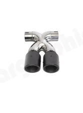 Cargraphic Sport Double-end Tailpipe 89mm | 35" inch X-pipe Porsche 981 Boxster |  S | GTS | Spyder /Cayman |  S | GTS | GT4 2013-2017                                     - PERP81ER35RXKEV - Image 3