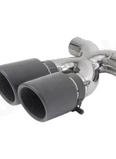 Cargraphic Sport Double-end Tailpipe 89mm | 35" inch X-pipe Porsche 981 Boxster |  S | GTS | Spyder /Cayman |  S | GTS | GT4 2013-2019                                     - PERP81ER35RXTP - Image 2