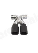 Cargraphic Sport Double-end Tailpipe 89mm | 35" inch X-pipe Porsche 981 Boxster |  S | GTS | Spyder /Cayman |  S | GTS | GT4 2013-2019                                     - PERP81ER35RXTP - Image 3