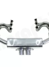 Cargraphic Complete Exhaust System with 200 Cell Cats Porsche 997 GT3 | GT3RS 07-11                                     - PERP97GT3RKIT2200 - Image 2