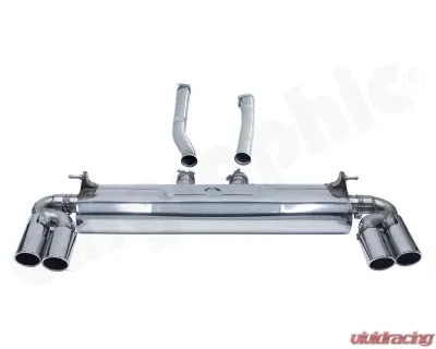 Cargraphic Double End Tailpipe Set Polished Audi Q7 07-19 - PERQ7ER35