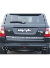 Cargraphic Tailpipe Set Double End Polished Land Rover Range Rover Sport 06-15                                     - PXRRSPER35 - Image 2