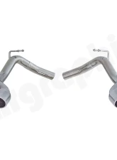Cargraphic Tailpipe Set Double End Polished Land Rover Range Rover Sport 06-15                                     - PXRRSPER35 - Image 2