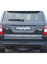 Cargraphic Tailpipe Set Polished Land Rover Range Rover Sport 06-15                                     - PXRRSPERO - Image 2
