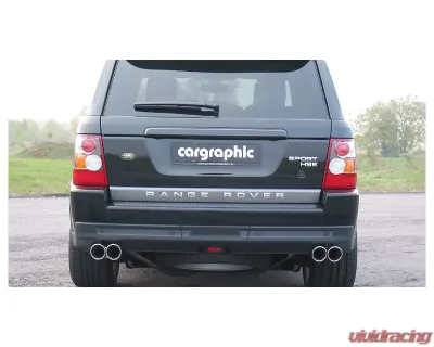 Cargraphic Tailpipe Set Polished Land Rover Range Rover Sport 06-15 - PXRRSPERO