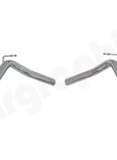 Cargraphic Tailpipe Set Polished Land Rover Range Rover Sport 06-15                                     - PXRRSPERO - Image 2