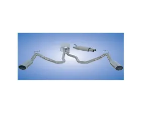 Cargraphic Exhaust System Super Sound Tailpipe Set 2x89mm Land Rover Range Rover Sport 06-15