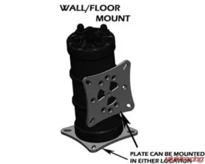 Radium Engineering Wall and Floor Fuel Surge Tank Mounting Bracket - 13-0054