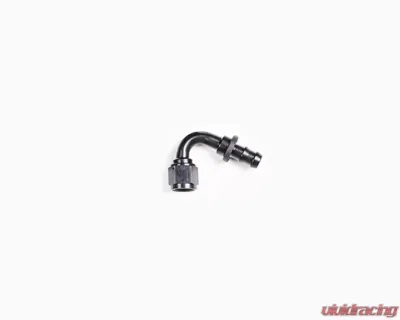 Radium Engineering Black -6AN 120 Degree Push-lok Hose End Fitting - 14-0204