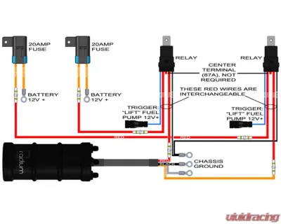 Radium Engineering Fuel Surge Tank DIY Wiring Harness - 17-0031