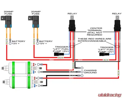 Radium Engineering Fuel Surge Tank DIY Wiring Harness - 17-0031