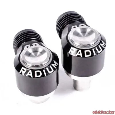 Radium Engineering Intake 10AN Male Swivel Banjo 18.0mm Press Fit Fitting Toyota Supra 1993-1998 - 20-0408