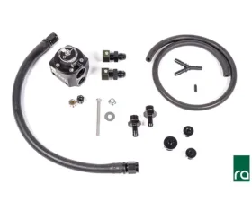 Radium Engineering Fuel Pressure Gauge w/ 8AN ORB Adapter Subaru WRX STI 08-17