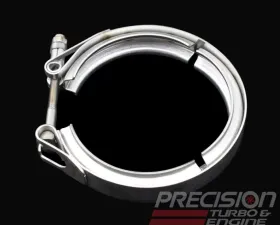 Precision Turbo & Engine V-Band Clamp for Pro Mod Turbine Housing Inlet