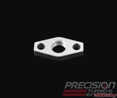 Precision Turbo & Engine GT28R|GT28RS|GT30R|GT35R Oil Drain Flange - PTP074-2017