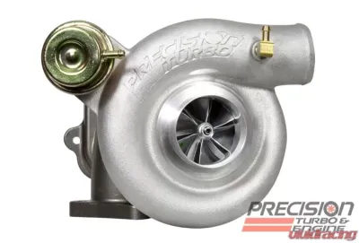 Precision Turbo & Engine Gen 2 55mm Subaru Bolt-On Turbo W/ Stock Comp Cover Inlet & 15 Psi Actuator - 20520301726