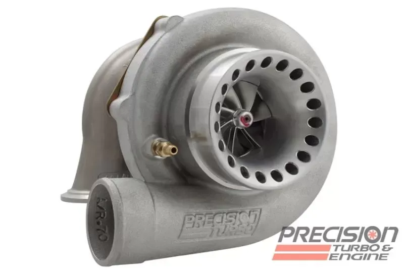 Precision Turbo & Engine GEN2 PT5558 BB SP CC  T4 INLET/V-BAND DISCHARGE .58 A/R - 20504206199