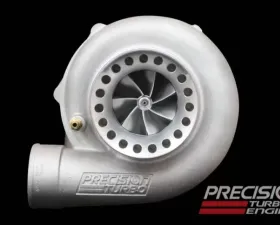 Precision Turbo & Engine GEN2 PT6466 BB SCP CC  T3 STAINLESS V-BAND IN/OUT .82 A/R STANDARD ROTATION 6466