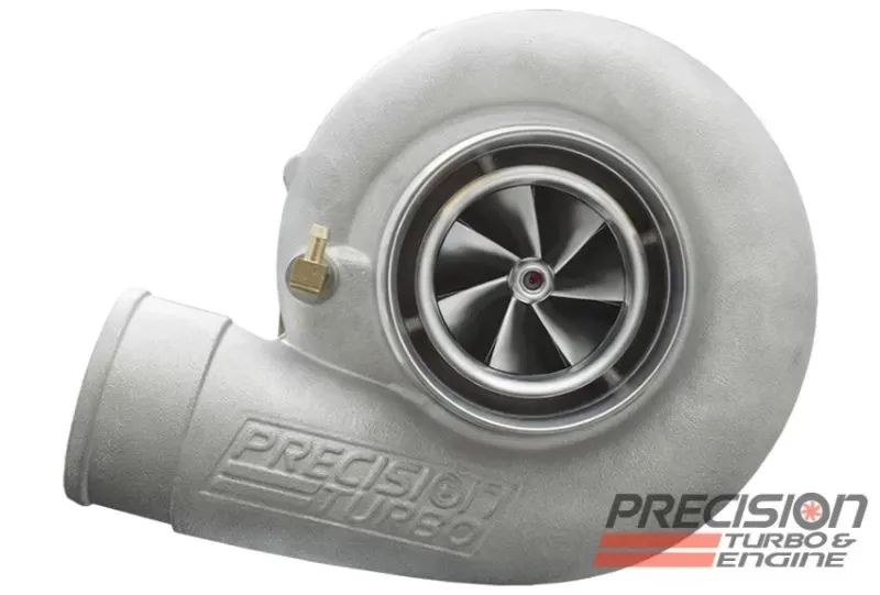 Precision Turbo & Engine Gen2 PT6870 BB SP Jet-Fighter CC W/ T4 Divided Inlet/V-Band Discharge 1.75 A/R - 21630215909