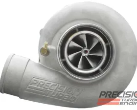 Precision Turbo & Engine GEN2 PT6870 BB SP CC  T4 DIVIDED INLET/V-BAND DISCHARGE .84 A/R
