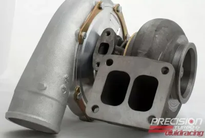 Precision Turbo & Engine GEN2 PT6870 BB SP CC  T4 DIVIDED INLET/V-BAND DISCHARGE 1.32 A/R - 21604215269