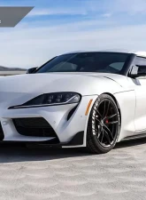 AutoTecknic Replacement Aero Carbon Mirror Covers Toyota Supra A90 2020-2023                                     - ATK-TO-0153-CF - Image 3