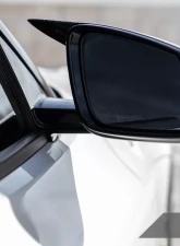 AutoTecknic Replacement Aero Glazing Mirror Covers Black Toyota Supra A90 2020-2023                                     - ATK-TO-0153-GB - Image 2