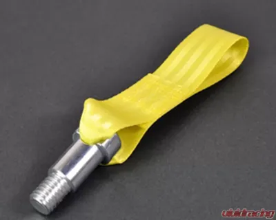 AutoTecknic Yellow Polyester Tow Strap Various BMW Models - AT-0002-YLW