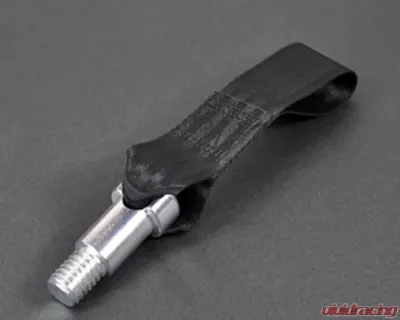 AutoTecknic Black Polyester Tow Strap Various BMW Models - AT-0002-BLK