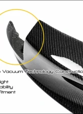 AutoTecknic Dry Carbon Fiber Performante Vacummed Aero Splitters BMW E90|E92|E93 M3 2008-2012                                     - ATK-BM-0013 - Image 3