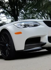 AutoTecknic Dry Carbon Fiber Performante Vacummed Aero Splitters BMW E90|E92|E93 M3 2008-2012                                     - ATK-BM-0013 - Image 4