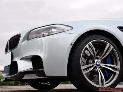 AutoTecknic Performante Vacuumed Carbon Fiber Aero Splitters BMW M5 F10 2012-2017 - ATK-BM-0015