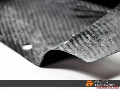 AutoTecknic Performante Vacuumed Carbon Fiber Aero Splitters BMW M5 F10 2012-2017 - ATK-BM-0015