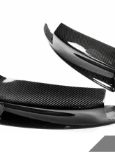 AutoTecknic Performante Vacuumed Carbon Fiber Aero Splitters BMW M5 F10 2012-2017                                     - ATK-BM-0015 - Image 4