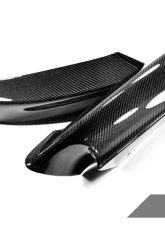 AutoTecknic Performante Vacuumed Carbon Fiber Aero Splitters BMW M5 F10 2012-2017                                     - ATK-BM-0015 - Image 5
