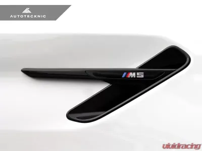 AutoTecknic Glazing Black Fender Trim BMW F90 M5 2018-2022 - ATK-BM-0081-GB