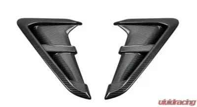 AutoTecknic Replacement Dry Carbon Fiber Fender Trims BMW F97 X3M | F98 X4M | G01 X3 | G02 X4 2018-2021 - ATK-BM-0093-CF