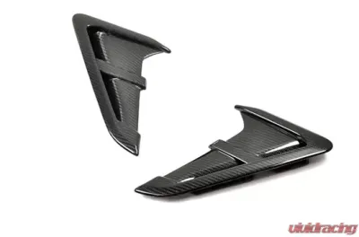AutoTecknic Replacement Dry Carbon Fiber Fender Trims BMW F97 X3M | F98 X4M | G01 X3 | G02 X4 2018-2021 - ATK-BM-0093-CF