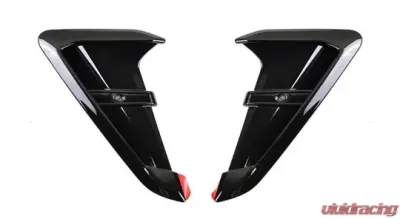 AutoTecknic Glazing Black Fender Trims BMW F97 X3M | F98 X4M | G01 X3 | G02 X4 2018-2021 - ATK-BM-0093-GB