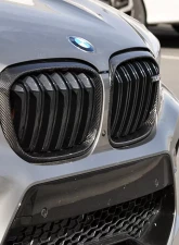 AutoTecknic Replacement Dry Carbon Grille Surrounds BMW F97 X3M | F98 X4M 2020+                                     - ATK-BM-0118-CF-M - Image 5